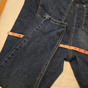 Celebrity Pink Skinny Jeans in Dark Blue Denim